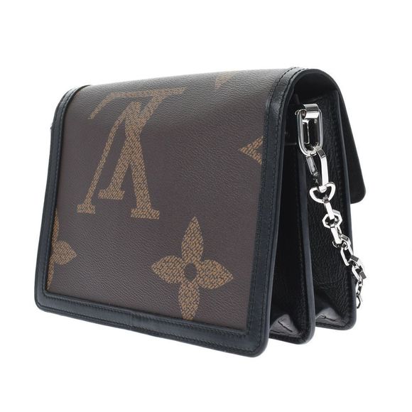 Louis Vuitton Giant Reverse monogram  Dauphine MM Monogram Shoulder Bag Brown - Picture 2 of 12